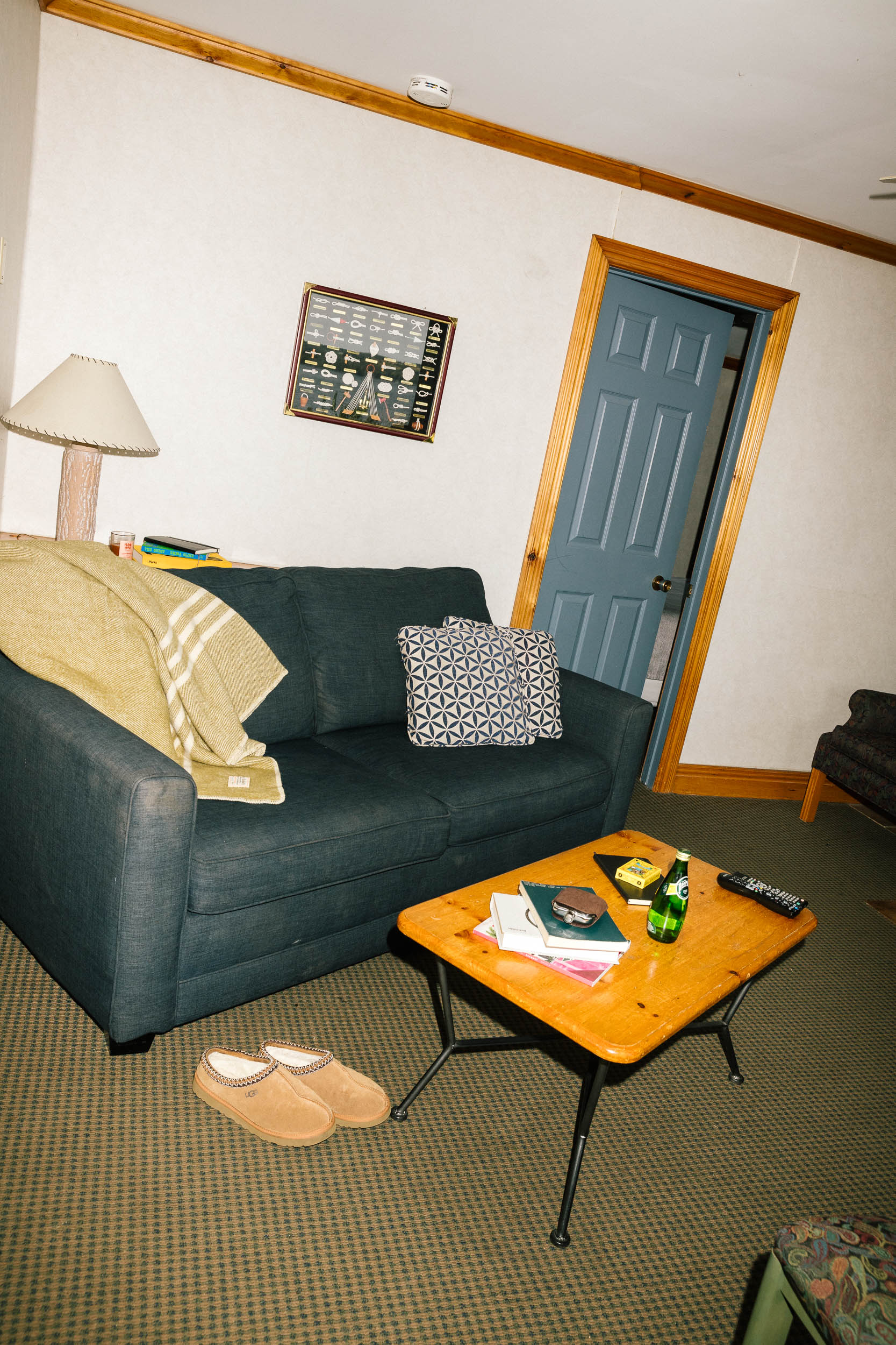 sofa at cottage 4-4a