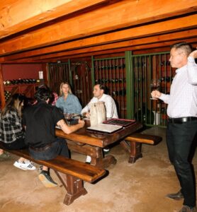 wine cellar tasting group