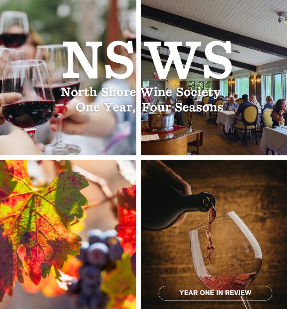 North Shore Wine Society Recap Edition cover page